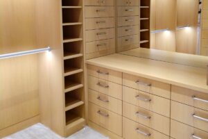 Custom cabinets closet