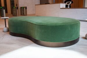 lobby custom banquette