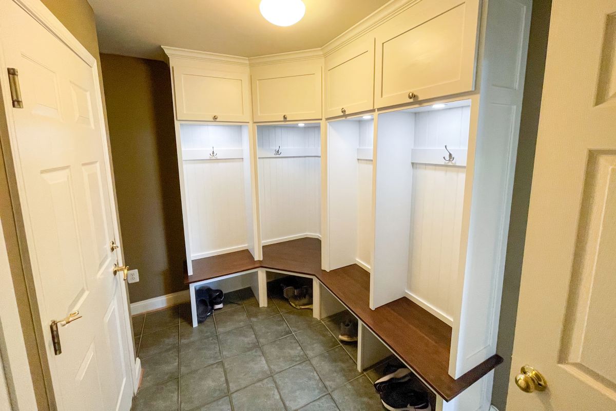 custom casework closet