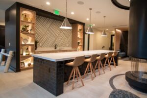 custom commercial casework hotel