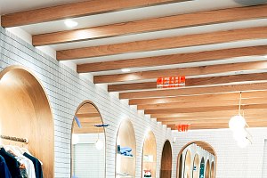 ceiling architectural millwork