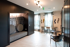 custom casework office collaborative space