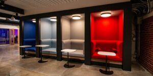 custom modern millwork office